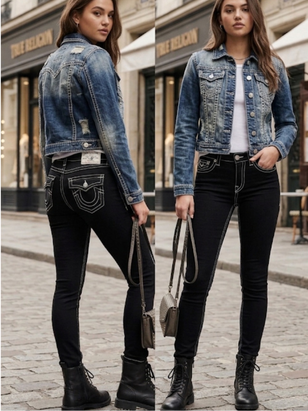 True Religion | Black Denim Jeans - 31